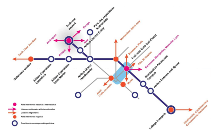 Le tracé de la 3e ligne du métro toulousain est dévoilé - Batiweb